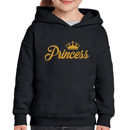 Queen Princess Mother and Daughter Matching Hoodies- FunkyTeesClub
