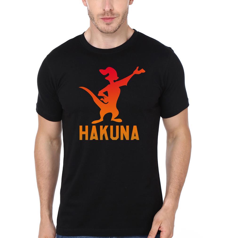 Hakuna Matata BFF Half Sleeves T-Shirts-FunkyTees