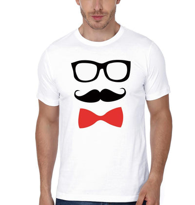 Happy Hours Mr&Mrs Couple Half Sleeves T-Shirts -FunkyTees
