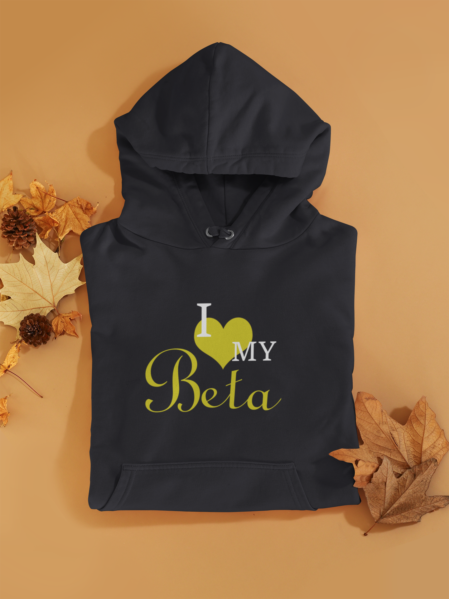 I Love My Papa Father and Son Black Matching Hoodies- FunkyTeesClub