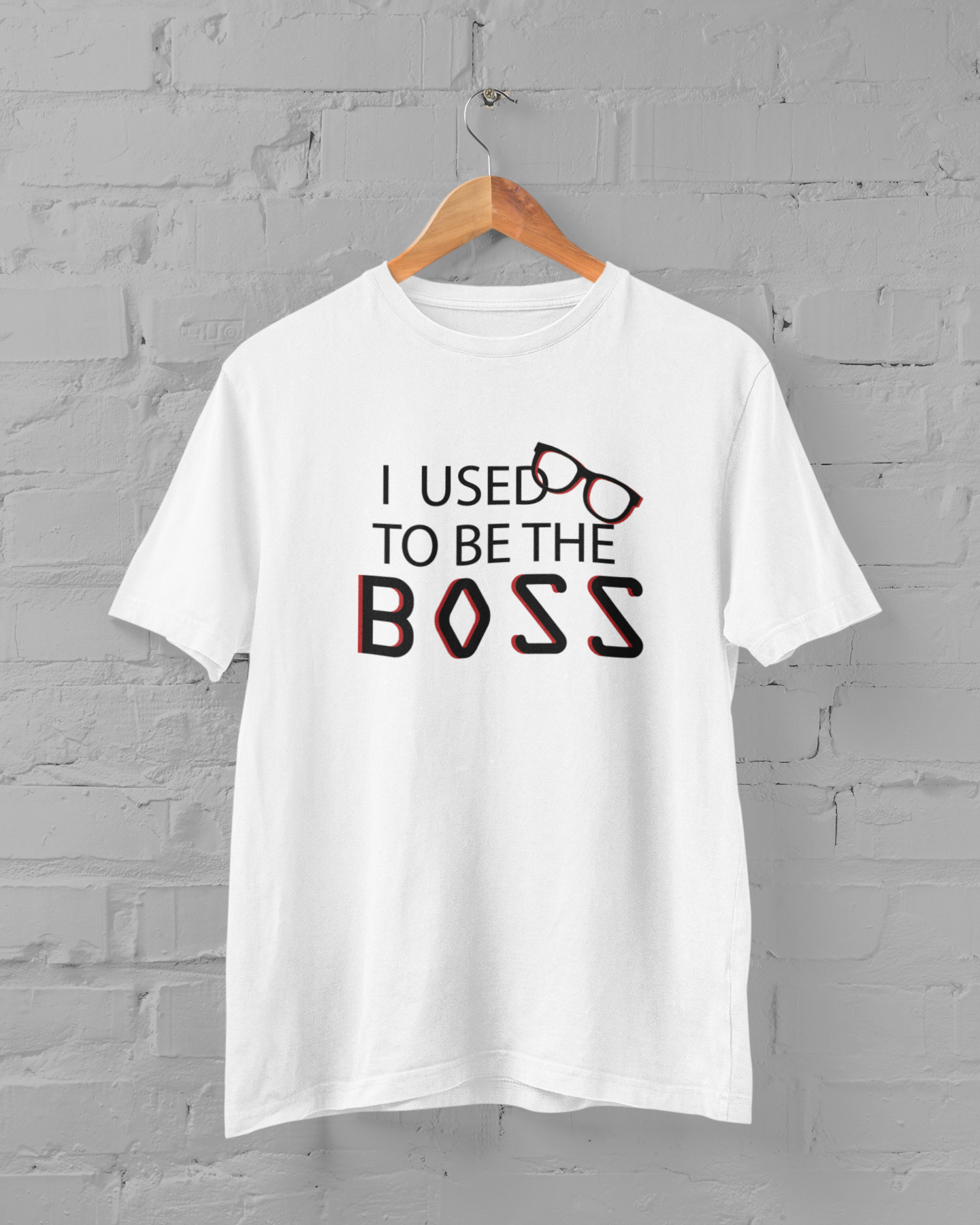 I Am The Boss Father and Daughter White Matching T-Shirt- FunkyTeesClub