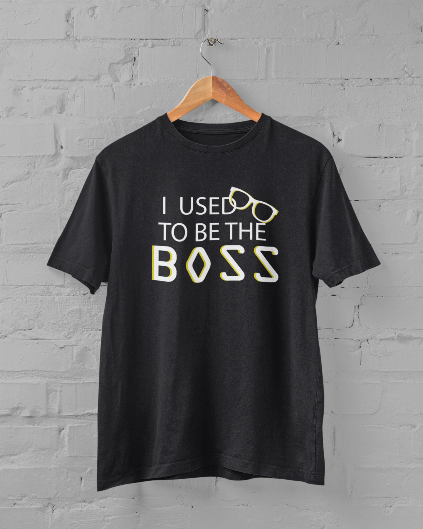 I Am The Boss Father and Daughter Black Matching T-Shirt- FunkyTeesClub