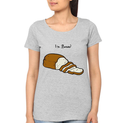 NUTELLA-BREAD BFF Half Sleeves T-Shirts-FunkyTees
