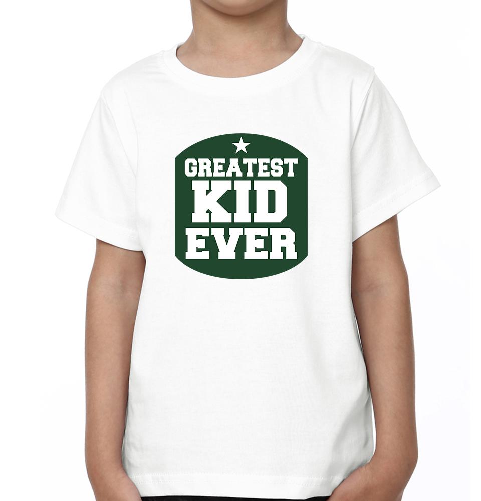 Greatest Dad Ever Greatest Kid Ever Father and Son Matching T-Shirt- FunkyTeesClub