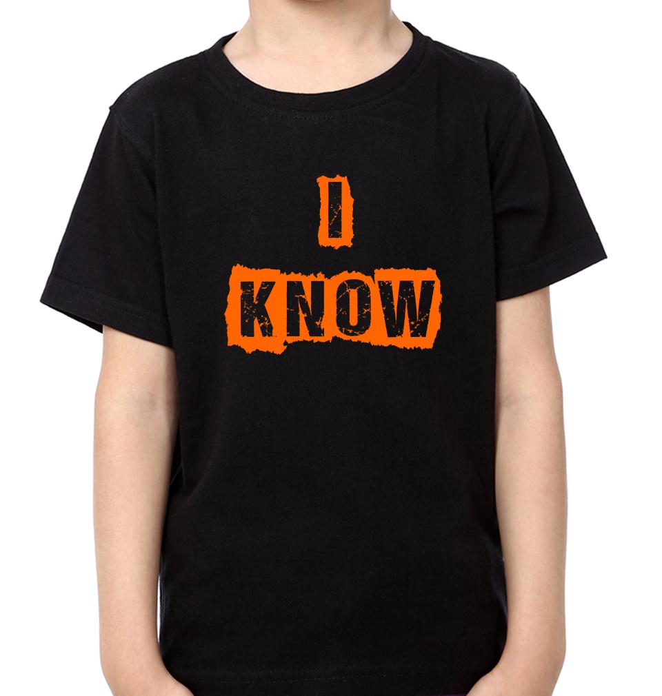 I Am Your Mother I kno Mother and Son Matching T-Shirt- FunkyTeesClub