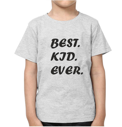 Best Mom Ever Best Kid Ever Mother and Son Matching T-Shirt- FunkyTeesClub