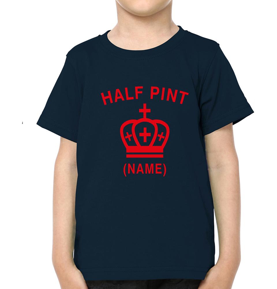 Pint Half pint Mother and Son Matching T-Shirt- FunkyTeesClub