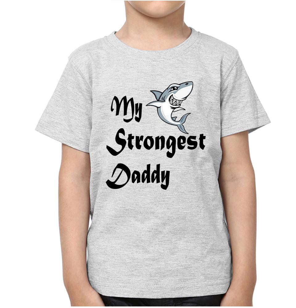 My Strongest Daddy  My Brave Son Father and Son Matching T-Shirt- FunkyTeesClub