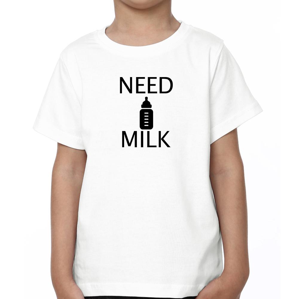 Need Beer Need Coffee Father and Son Matching T-Shirt- FunkyTeesClub