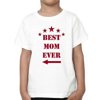 Best Mom Ever Best Son Ever Mother and Son Matching T-Shirt- FunkyTeesClub