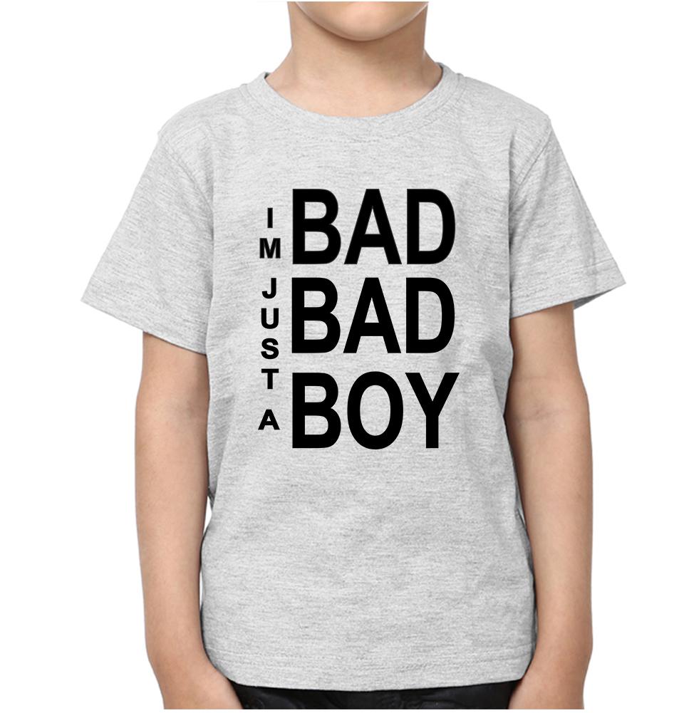 Bad Bad Boy Super super Mom Mother and Son Matching T-Shirt- FunkyTeesClub