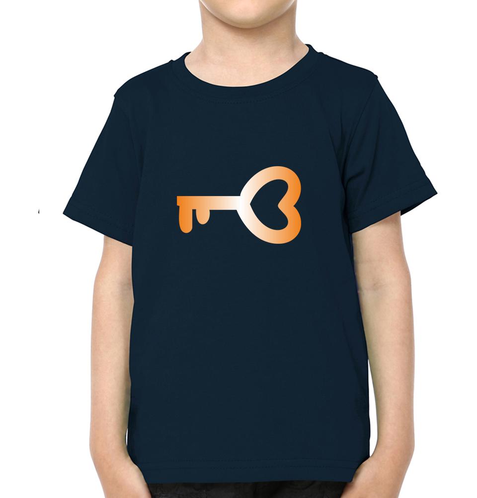 Lock Key Mother and Son Matching T-Shirt- FunkyTeesClub