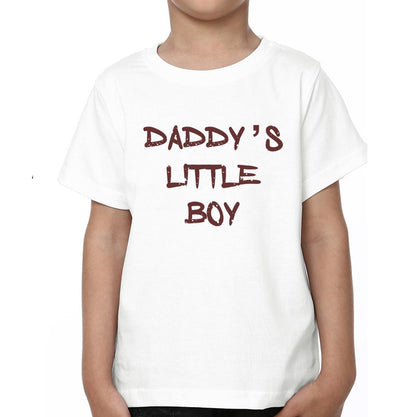 Daddy &Daddy's Little Boy Father and Son Matching T-Shirt- FunkyTeesClub