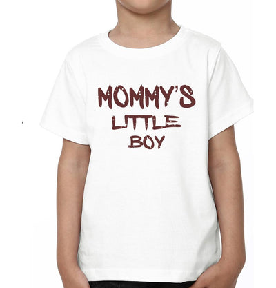 Mommy &Mommy's Little Boy Mother and Son Matching T-Shirt- FunkyTeesClub