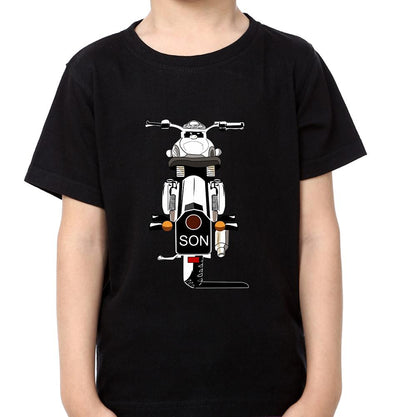 Dad Son Bullet Father and Son Matching T-Shirt- FunkyTeesClub