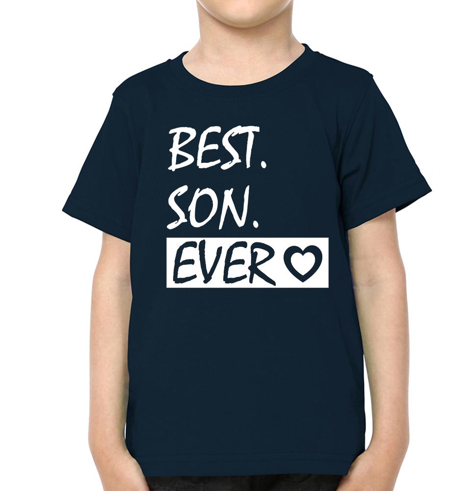 Best Mom Ever Best Son Ever Mother and Son Matching T-Shirt- FunkyTeesClub