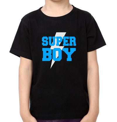 Super Dad & Super Boy Father and Son Matching T-Shirt- FunkyTeesClub