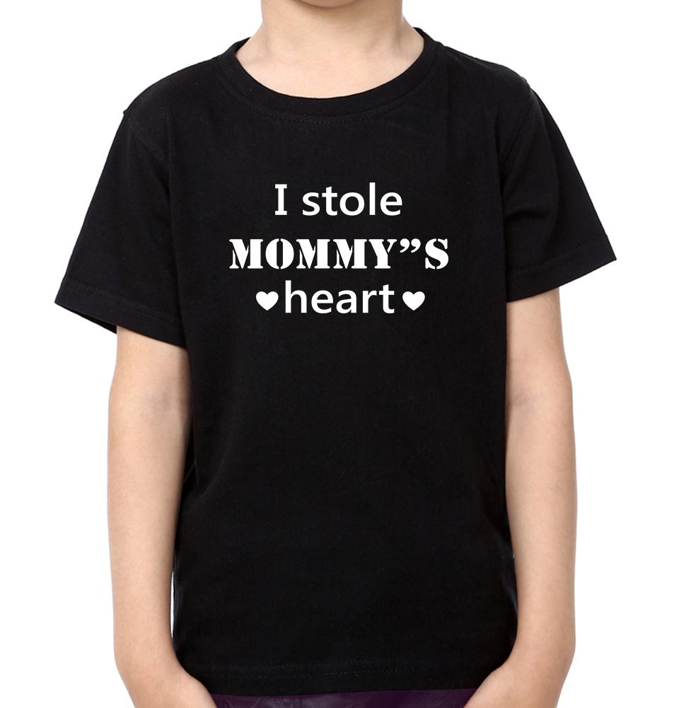 I Stole mommy's Heart Mother and Son Matching T-Shirt- FunkyTeesClub