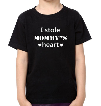 I Stole mommy's Heart Mother and Son Matching T-Shirt- FunkyTeesClub