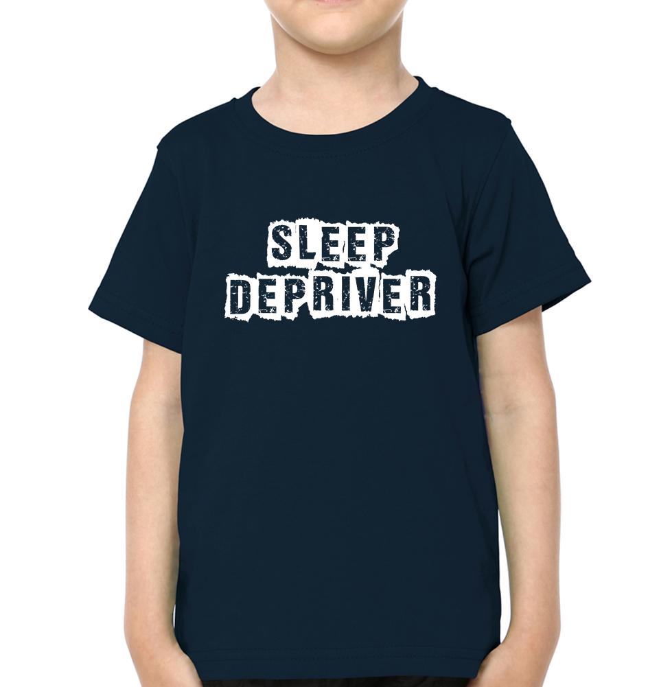 Sleep Deprived Father and Son Matching T-Shirt- FunkyTeesClub
