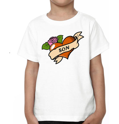 Mom Son Mother and Son Matching T-Shirt- FunkyTeesClub