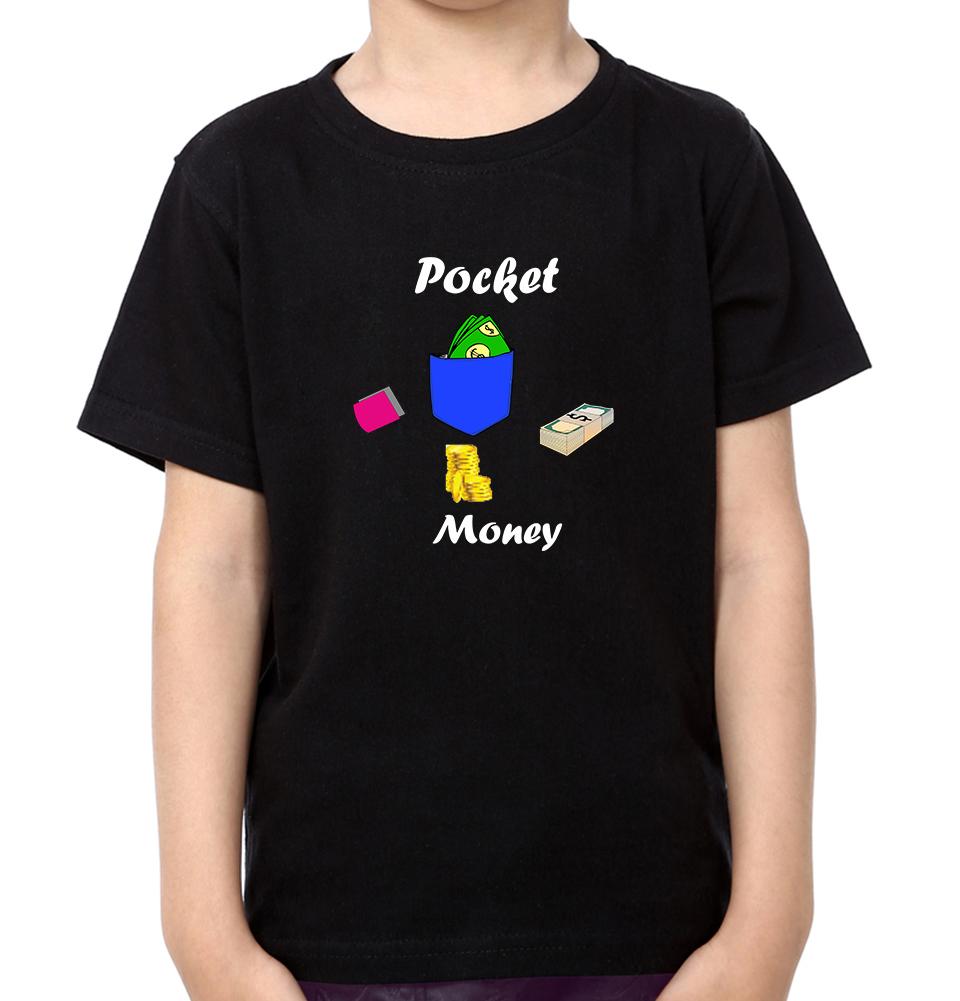 Salary Pocket Mother and Son Matching T-Shirt- FunkyTeesClub