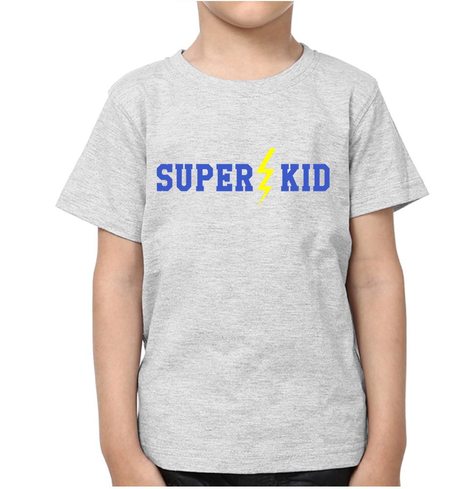 Super Dad Super Kid Father and Son Matching T-Shirt- FunkyTeesClub