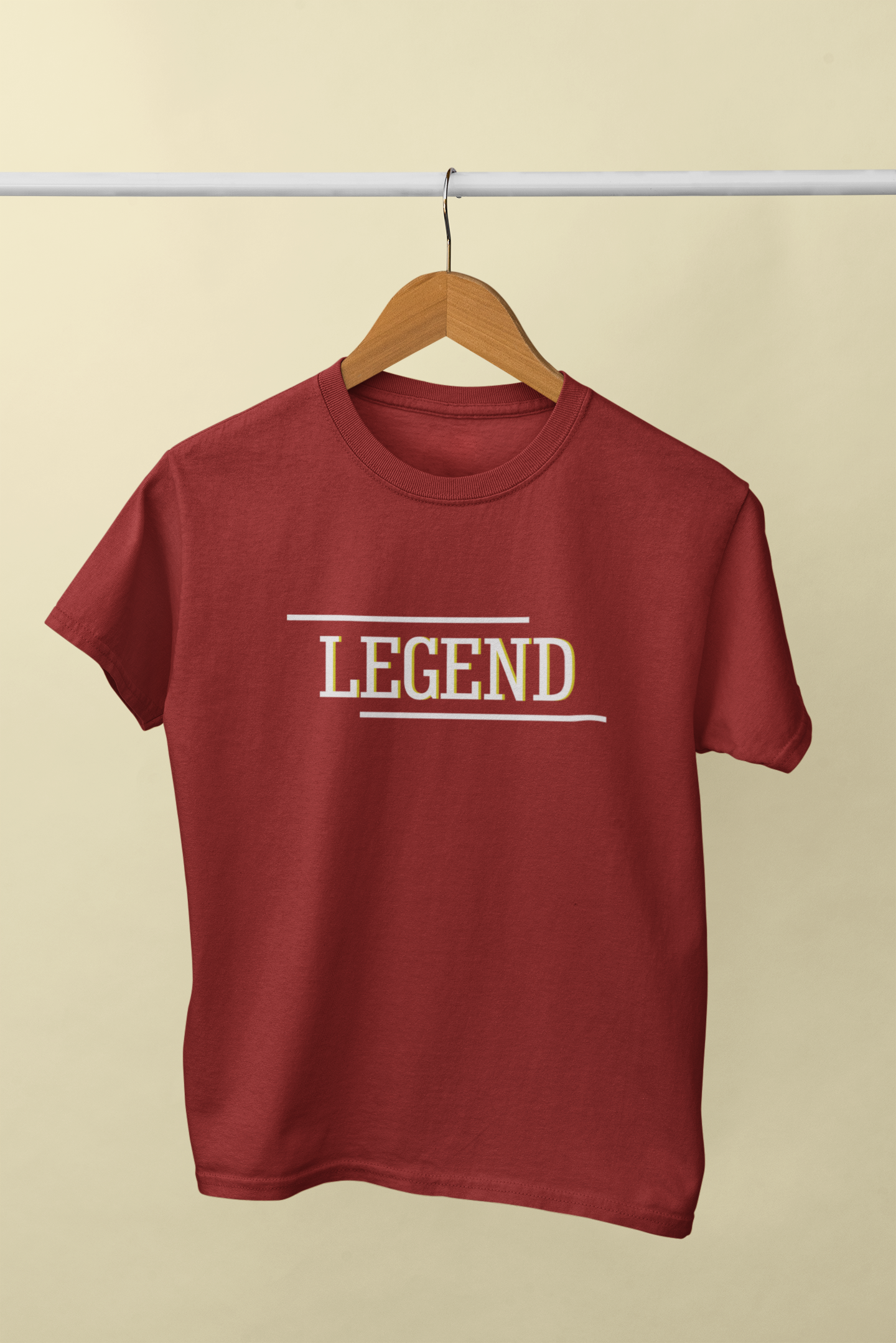 Legend Father and Son Red Matching T-Shirt- FunkyTeesClub