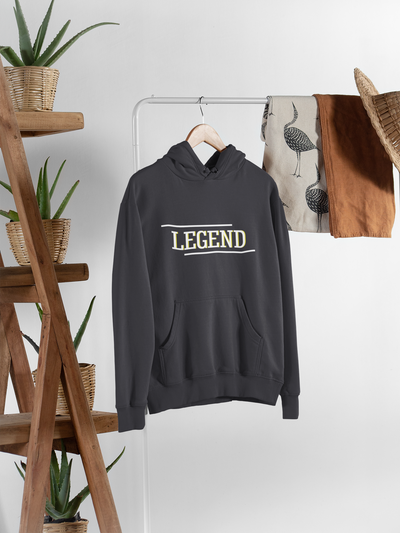 Legend Father and Son Black Matching Hoodies- FunkyTeesClub