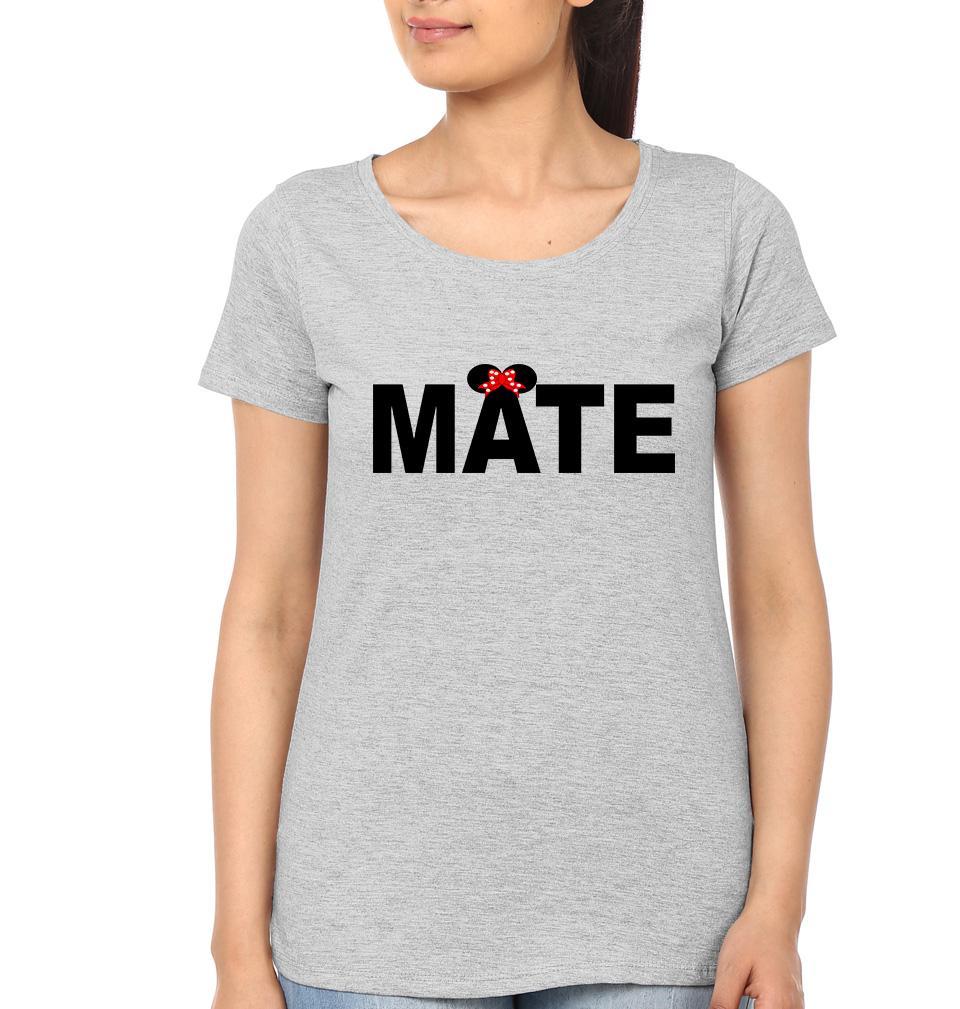 Soul Mate Couple Half Sleeves T-Shirts -FunkyTees