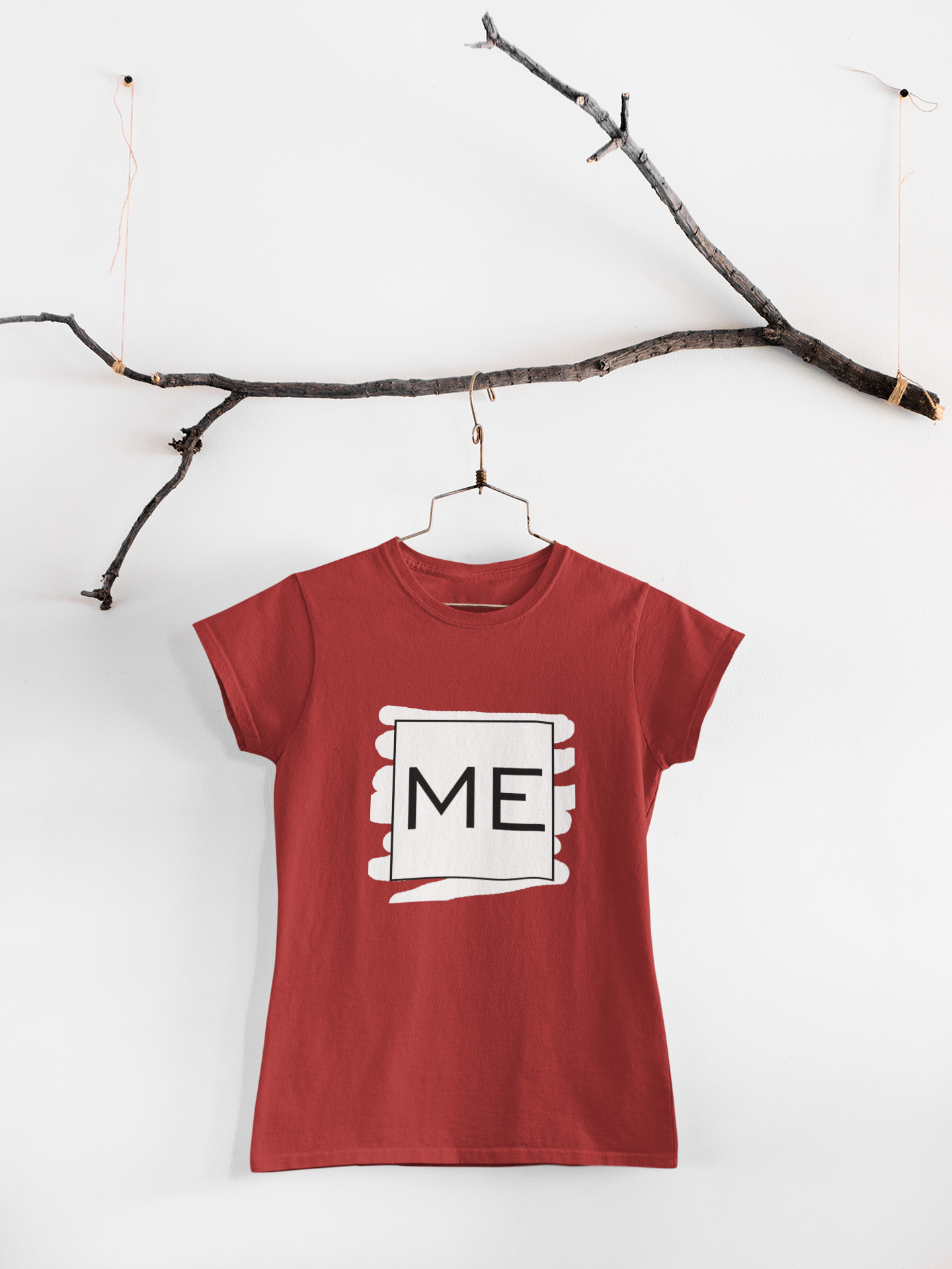 Me Father and Daughter Red Matching T-Shirt- FunkyTeesClub