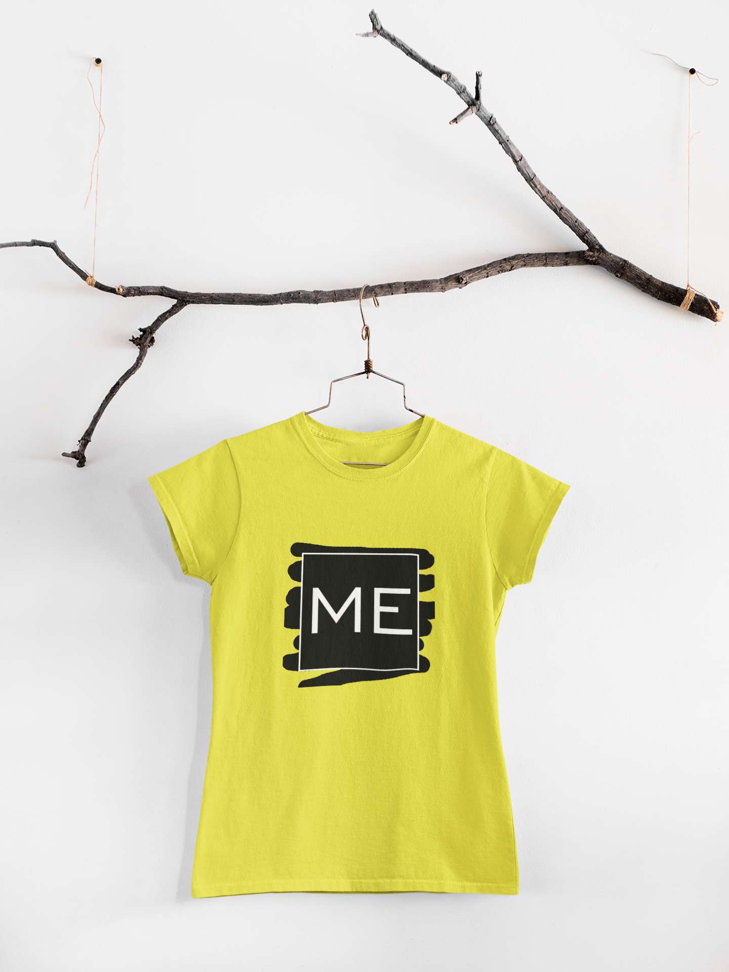 Me Father and Daughter Yellow Matching T-Shirt- FunkyTeesClub