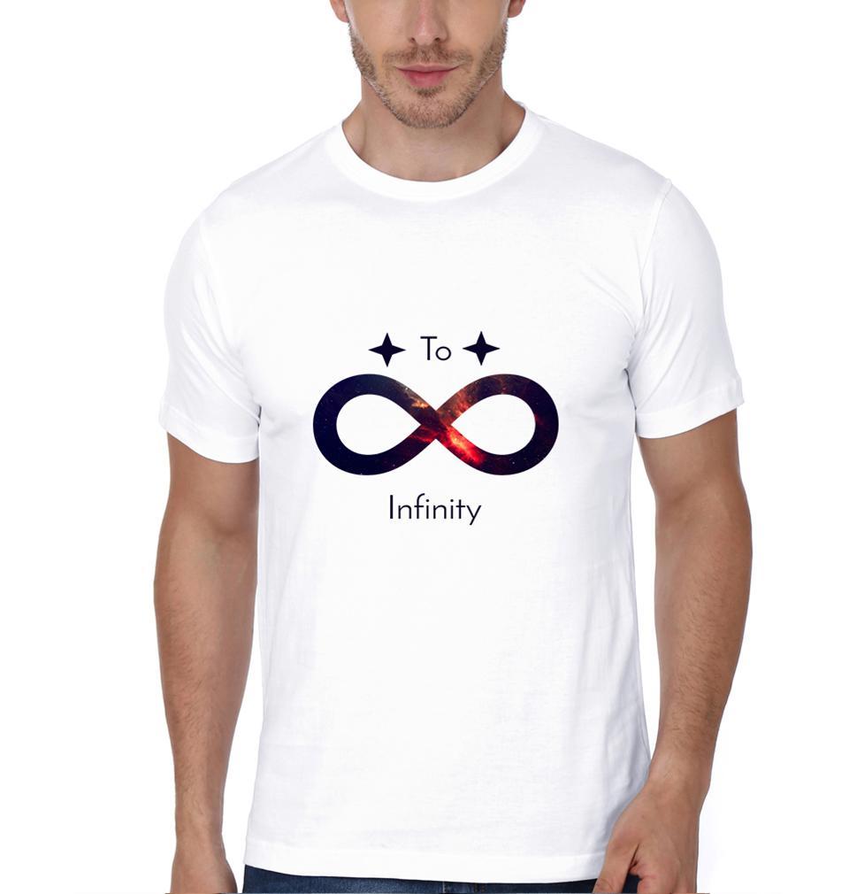 Infinity Beyond BFF Half Sleeves T-Shirts-FunkyTees
