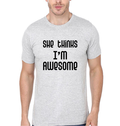 Friend Awesome BFF Half Sleeves T-Shirts-FunkyTees