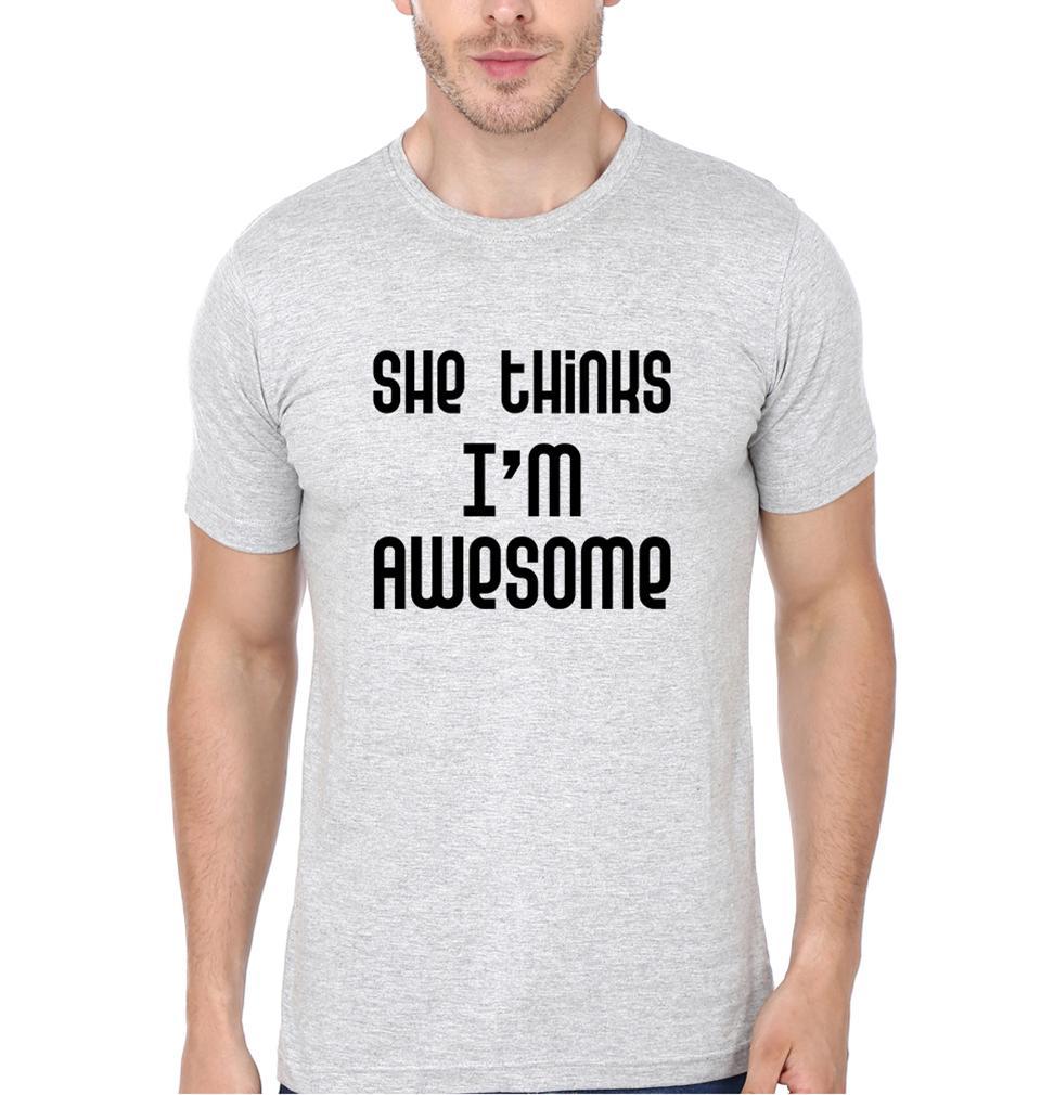 Friend Awesome BFF Half Sleeves T-Shirts-FunkyTees