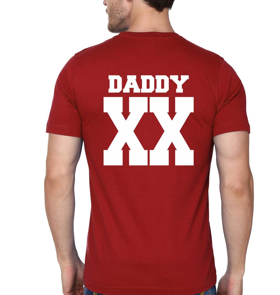 Daddy XX Daddy's Girl XX Father and Daughter Matching T-Shirt- FunkyTeesClub