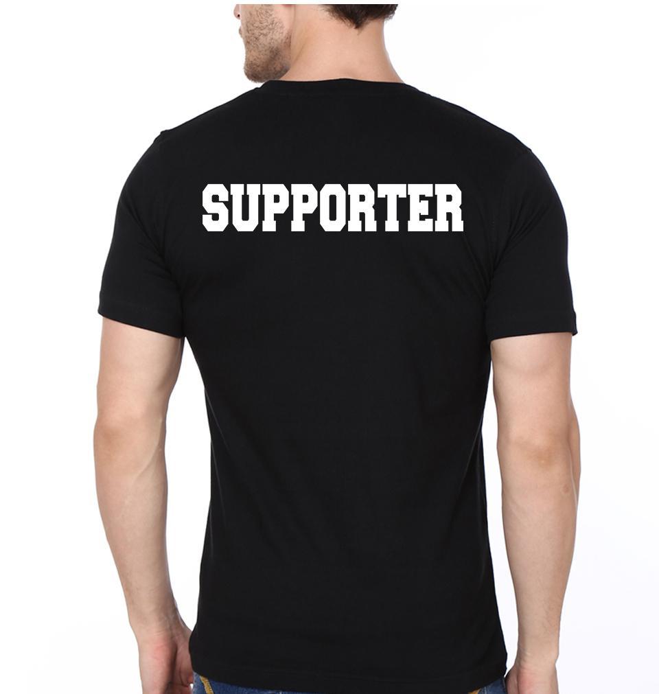 supporter Competitior Couple Half Sleeves T-Shirts -FunkyTees