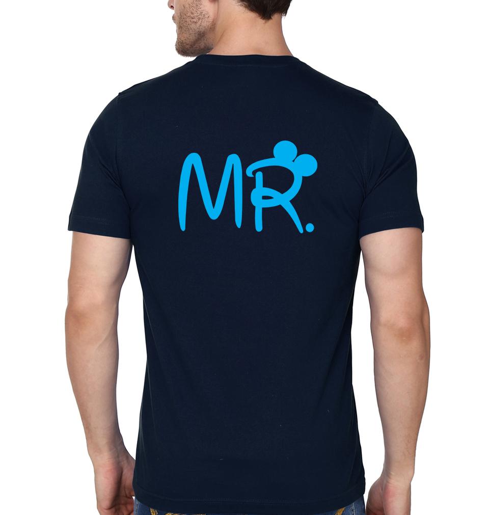 Mr. & Mrs Couple Half Sleeves T-Shirts -FunkyTees