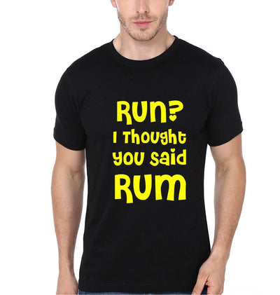Rum BFF Half Sleeves T-Shirts-FunkyTees