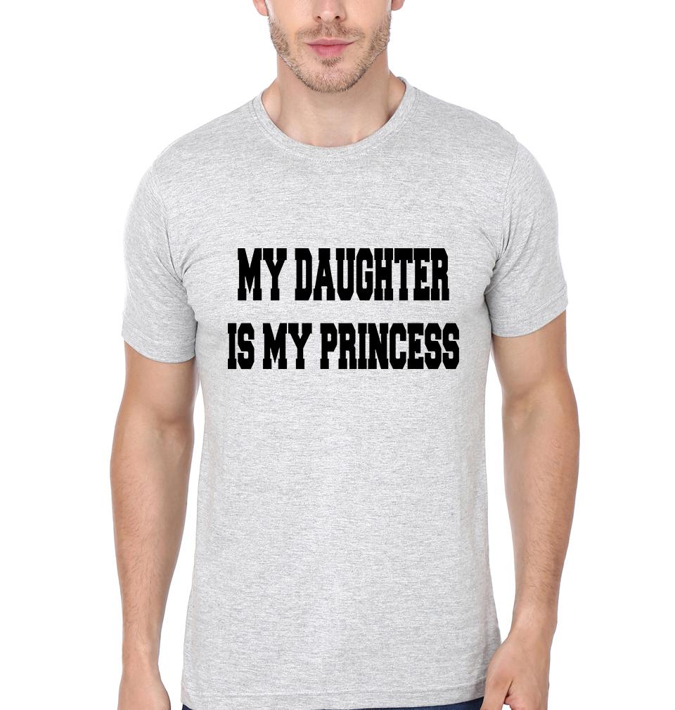 My Dad Is My hero & My Daughter Is My princess Father and Daughter Matching T-Shirt- FunkyTeesClub