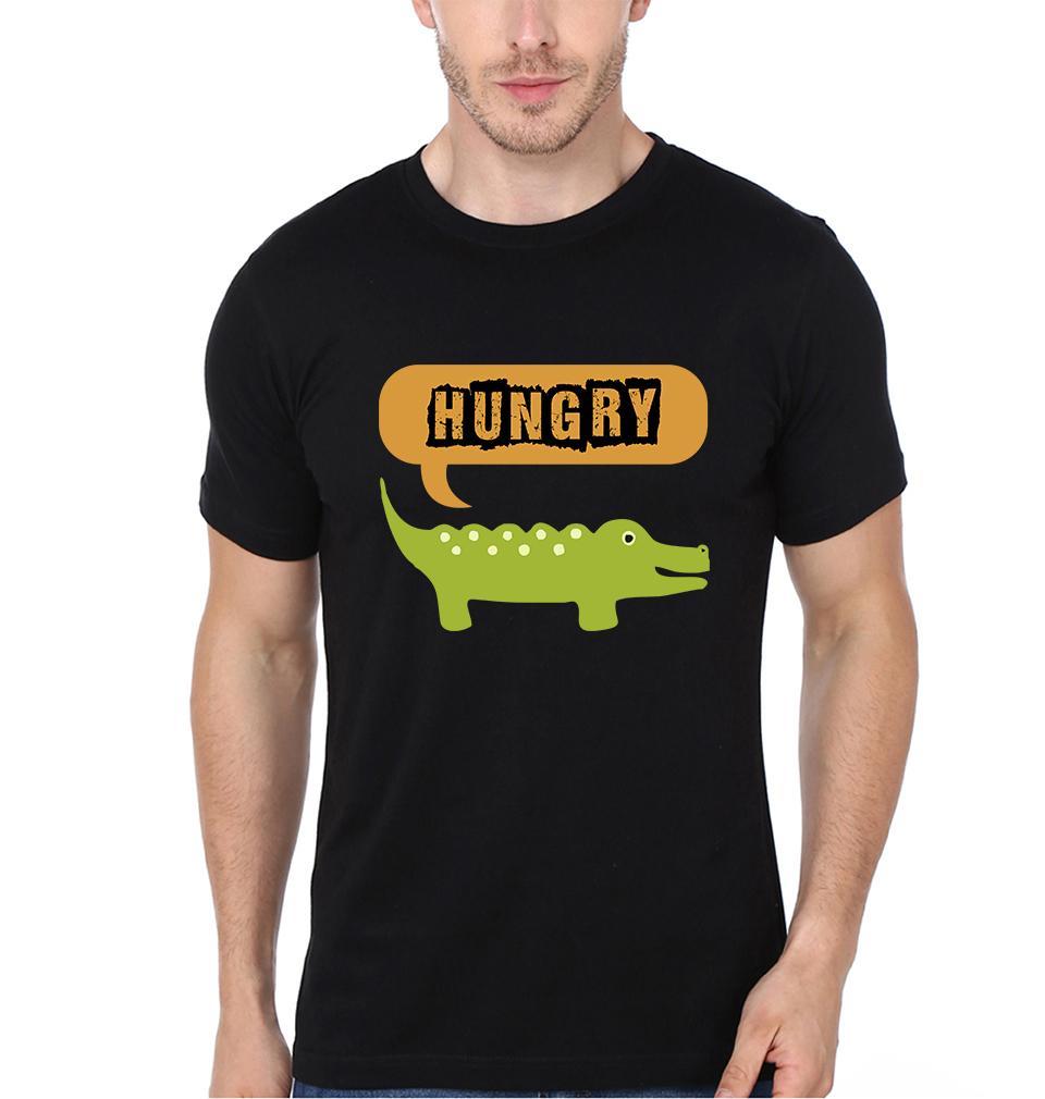 Hungry For You Couple Half Sleeves T-Shirts -FunkyTees