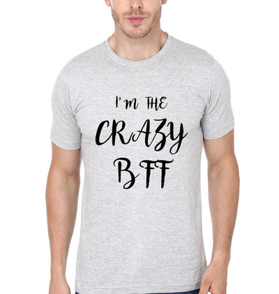 Crazy BFF Half Sleeves T-Shirts-FunkyTees