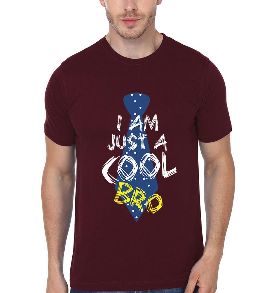 Cool Bro Cute Sis Brother-Sister Half Sleeves T-Shirts -FunkyTees