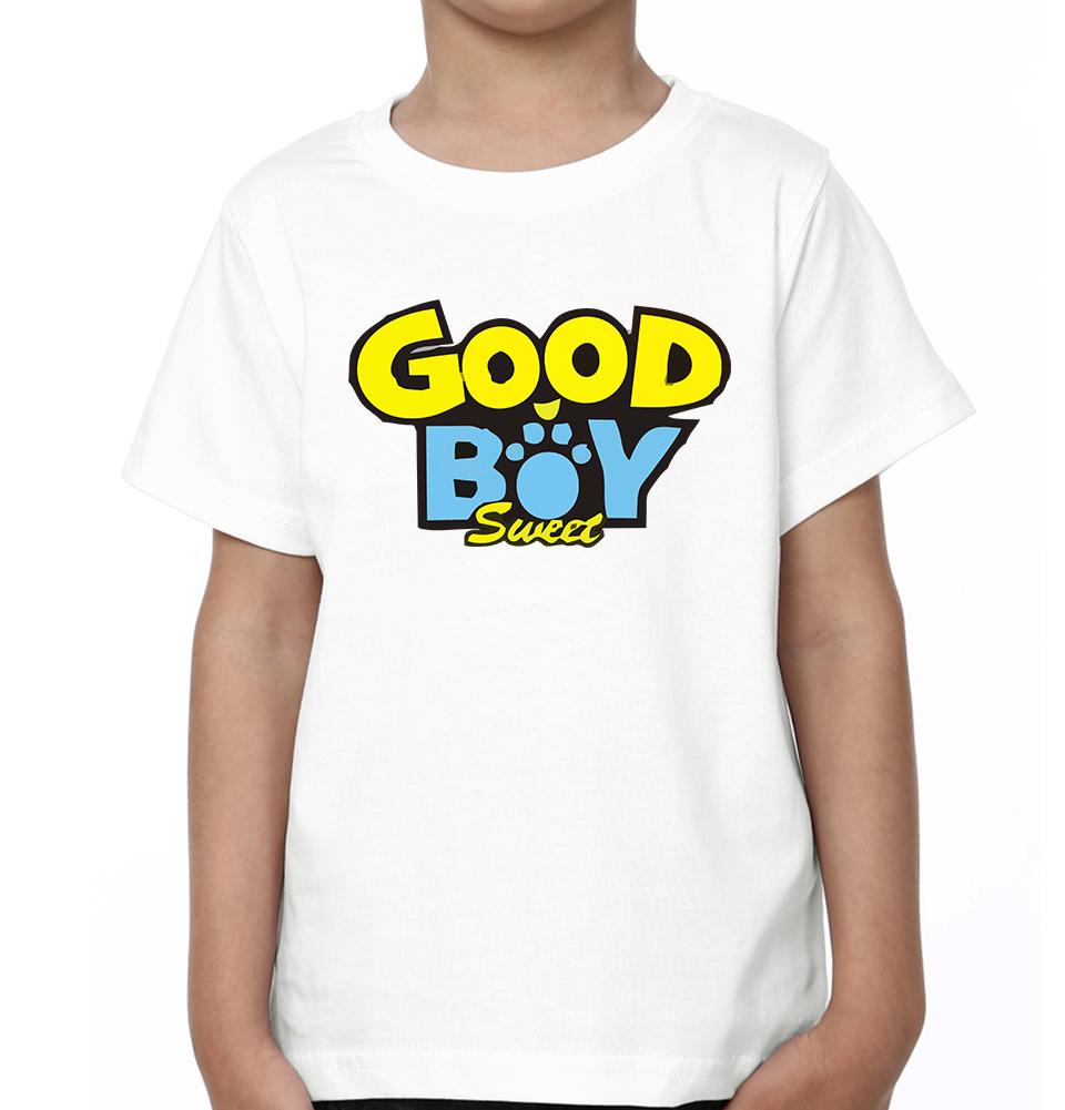 Good Dad Good Boy Father and Son Matching T-Shirt- FunkyTeesClub