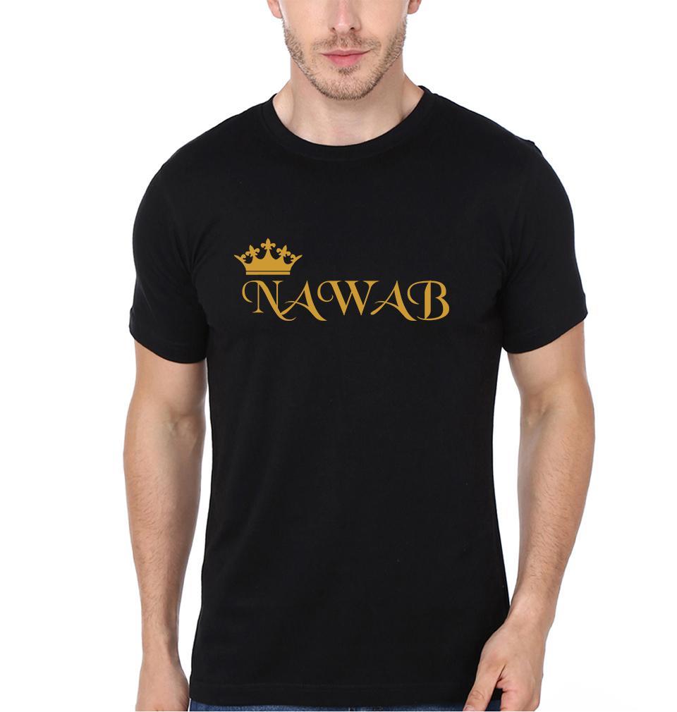 Nawab Begum Couple Half Sleeves T-Shirts -FunkyTees