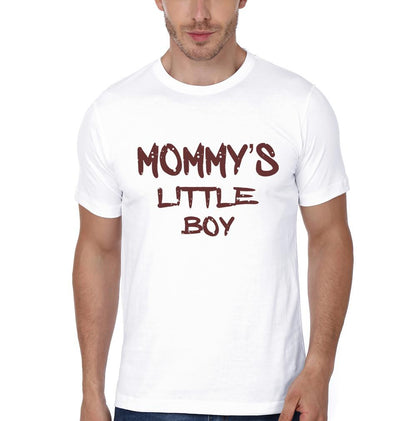 Mommy &Mommy's Little Boy Mother and Son Matching T-Shirt- FunkyTeesClub