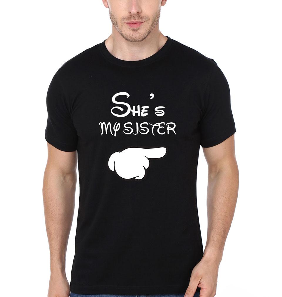 My Sister Brother-Sister Half Sleeves T-Shirts -FunkyTees
