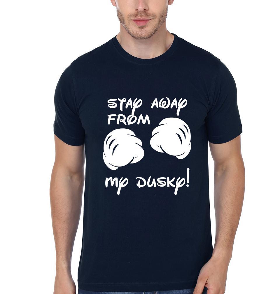 Stay Away BFF Half Sleeves T-Shirts-FunkyTees