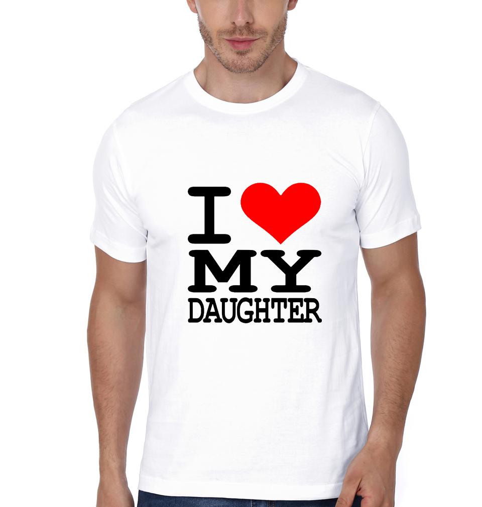 I Love My Dad & I Love My Daughter Father and Daughter Matching T-Shirt- FunkyTeesClub