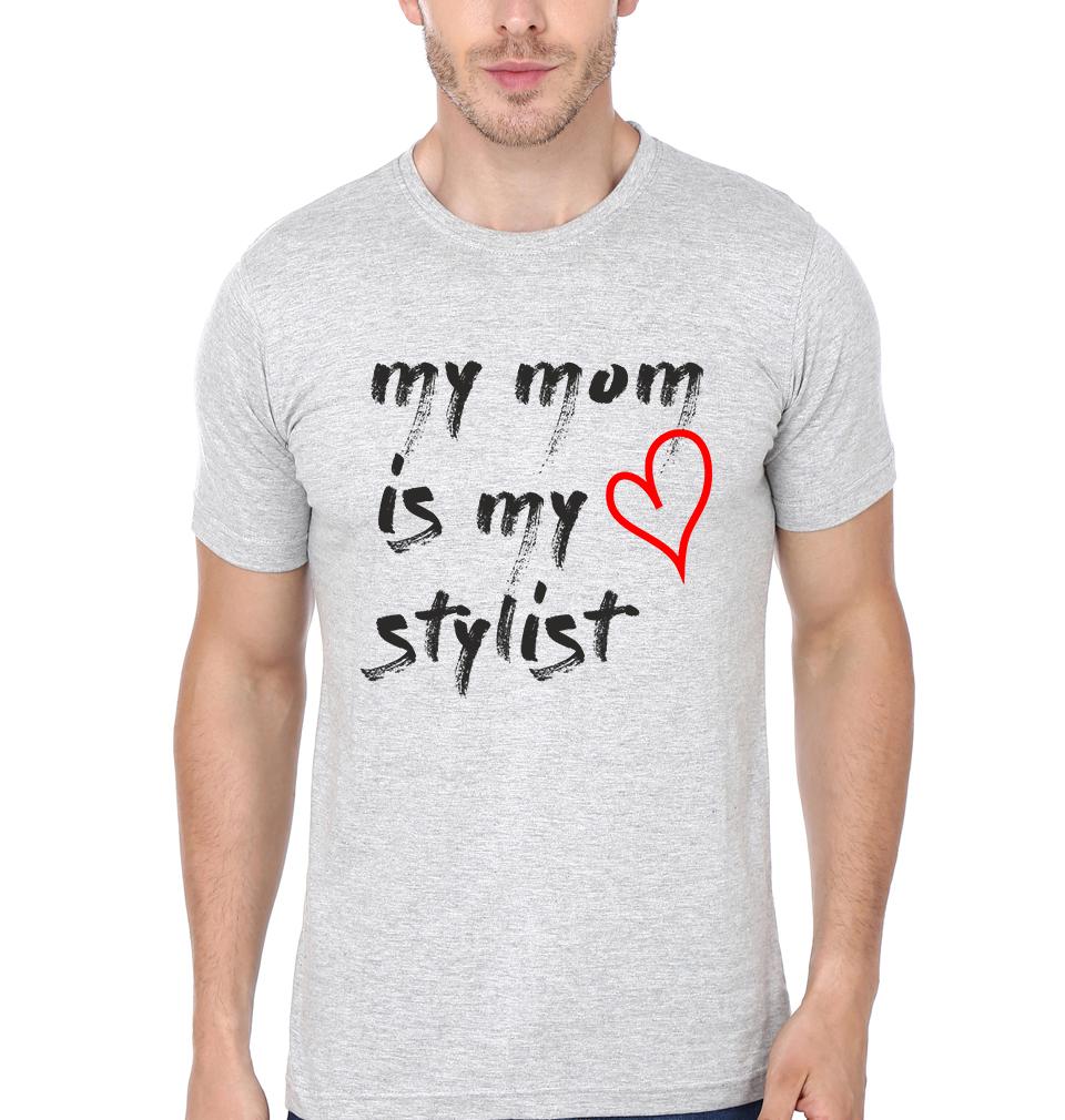 My Kid Is My Inspiration My Mom Is My Stylist Mother and Son Matching T-Shirt- FunkyTeesClub